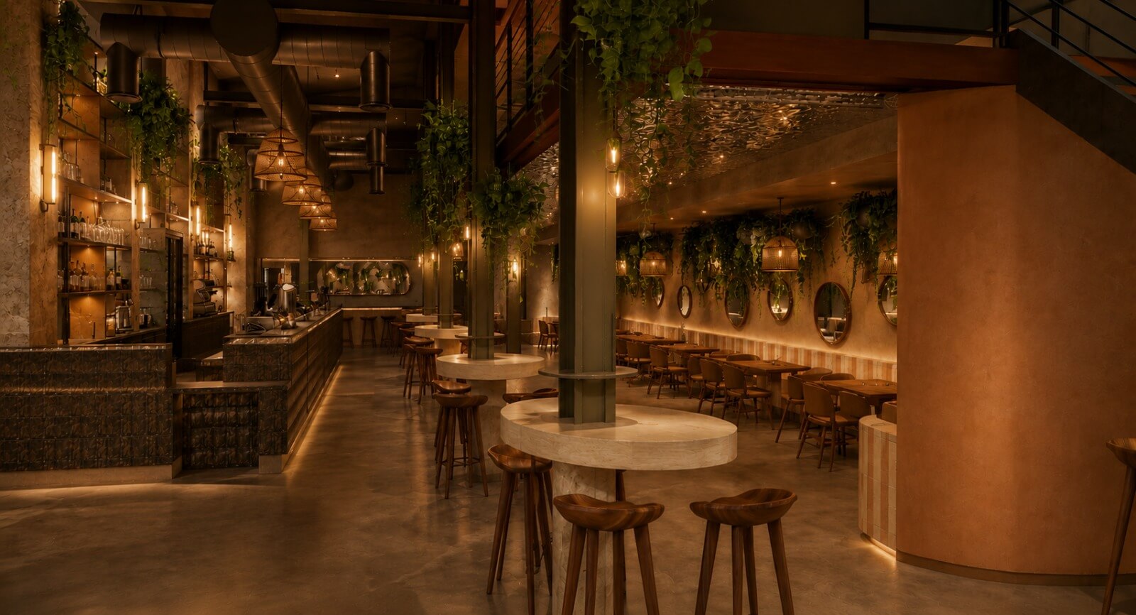 Transformation d&rsquo;un magasin de vélo en bar restaurant à ambiance musicale –  projet en cours